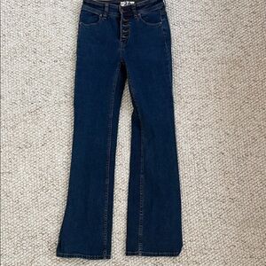 Free People Indigo Flare Jeans